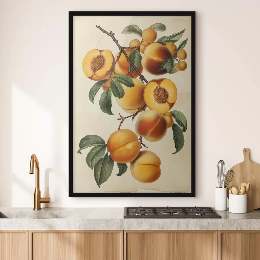 murales de pared Rama de albaricoque f44542