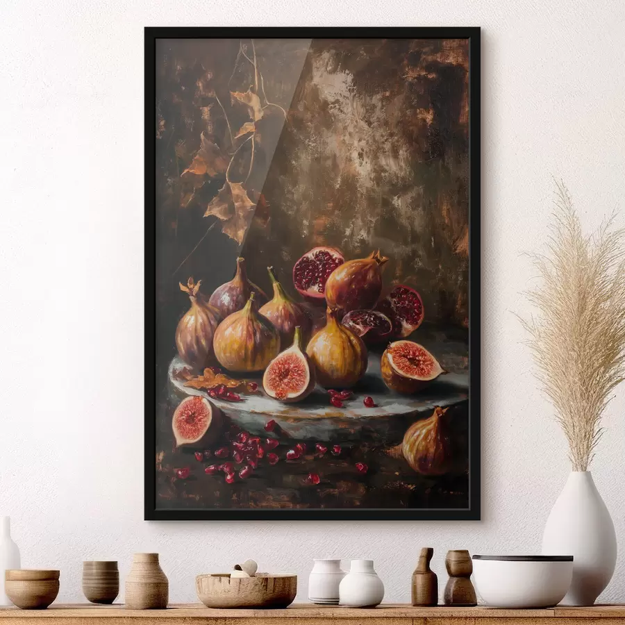 murales de pared Higos y granada f44544