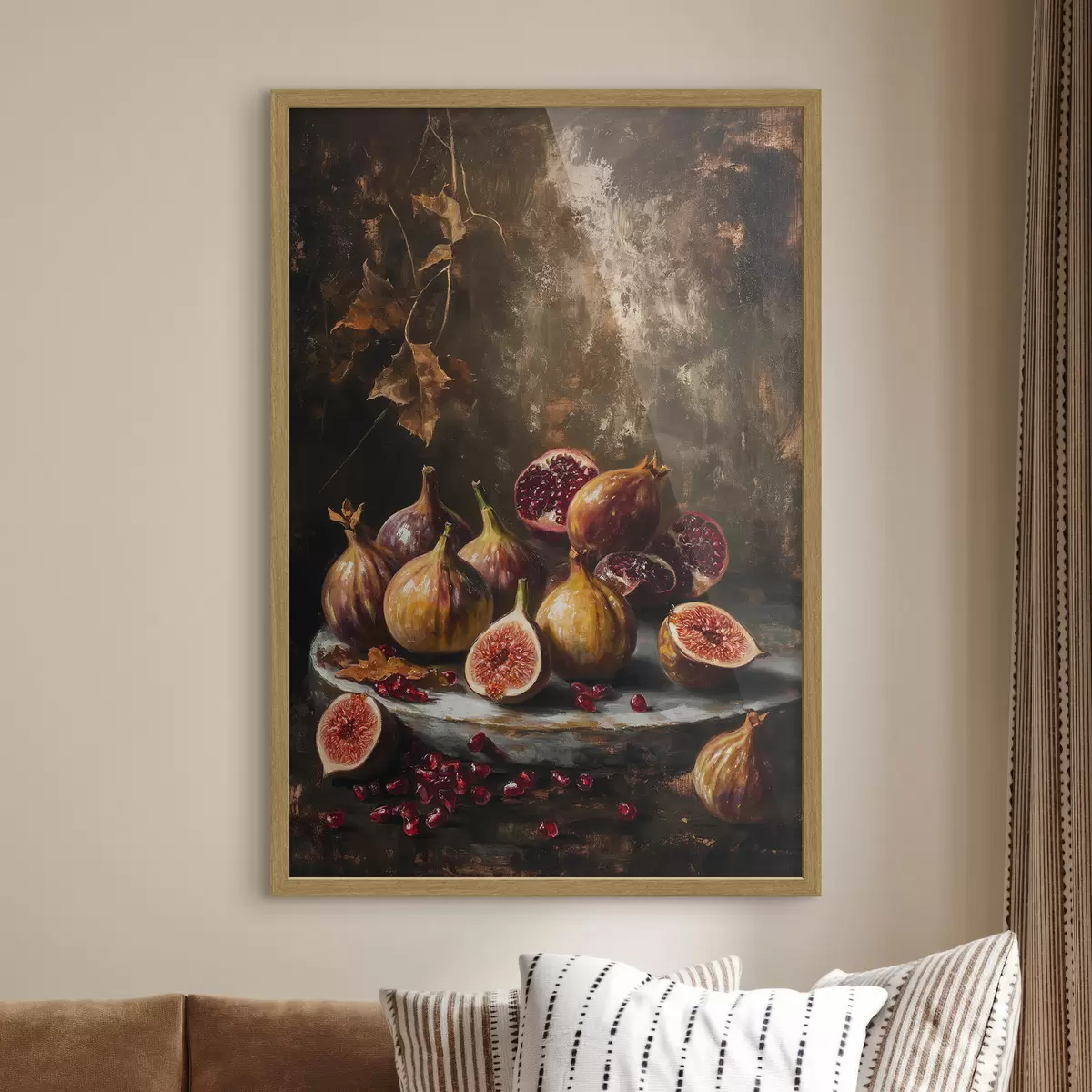 Poster Higos y granada f44544