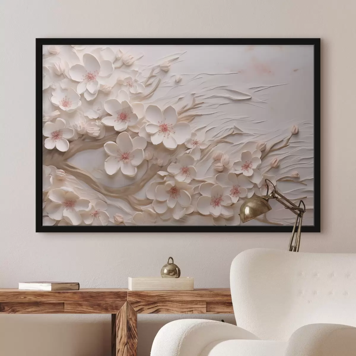 Poster Rama floreciente f44546