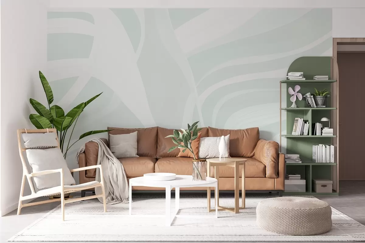 murales de pared Líneas suaves w04041v2