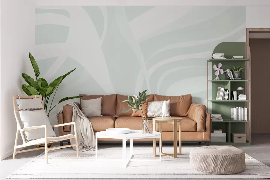 murales de pared Líneas suaves w04041v2