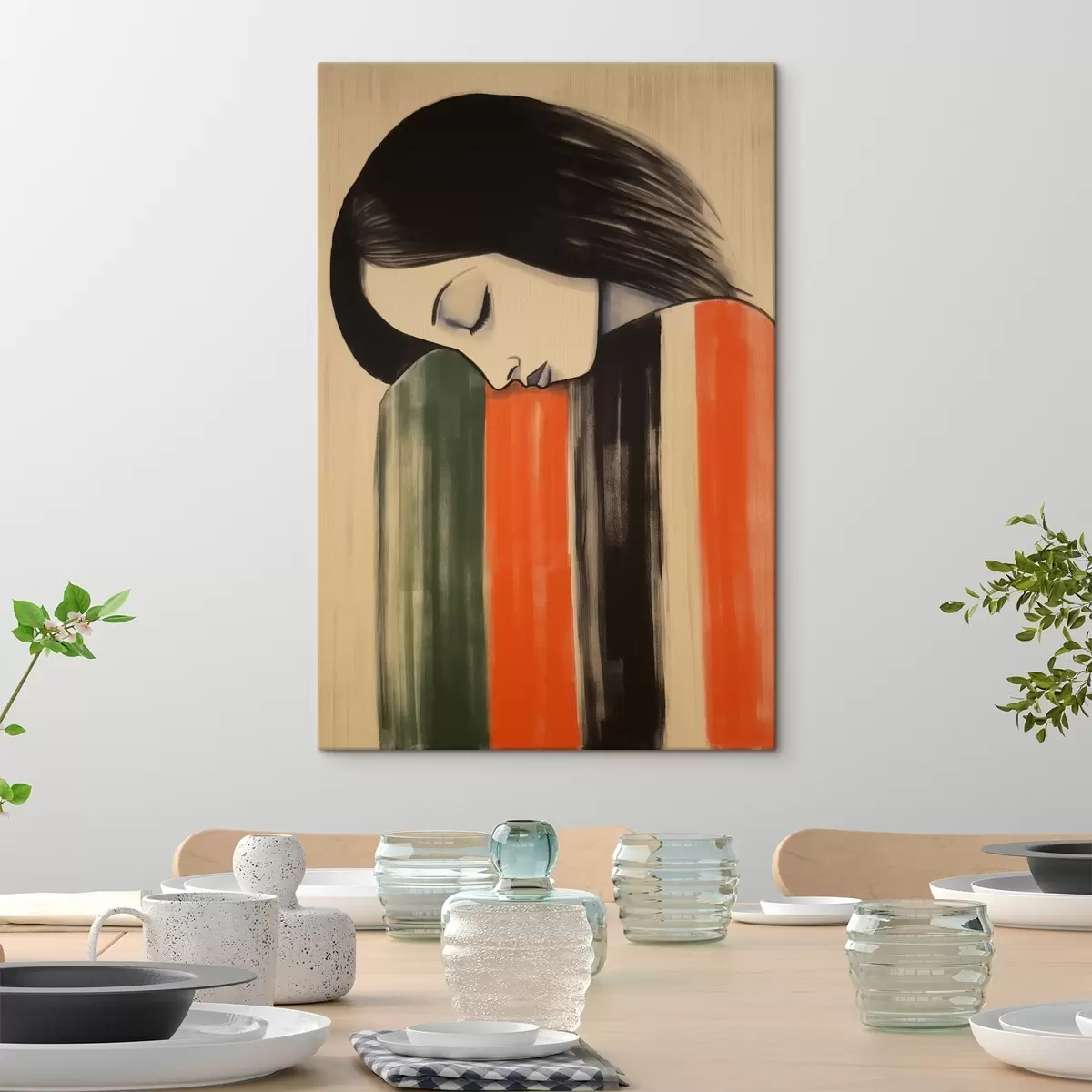 murales de pared Chica s44567