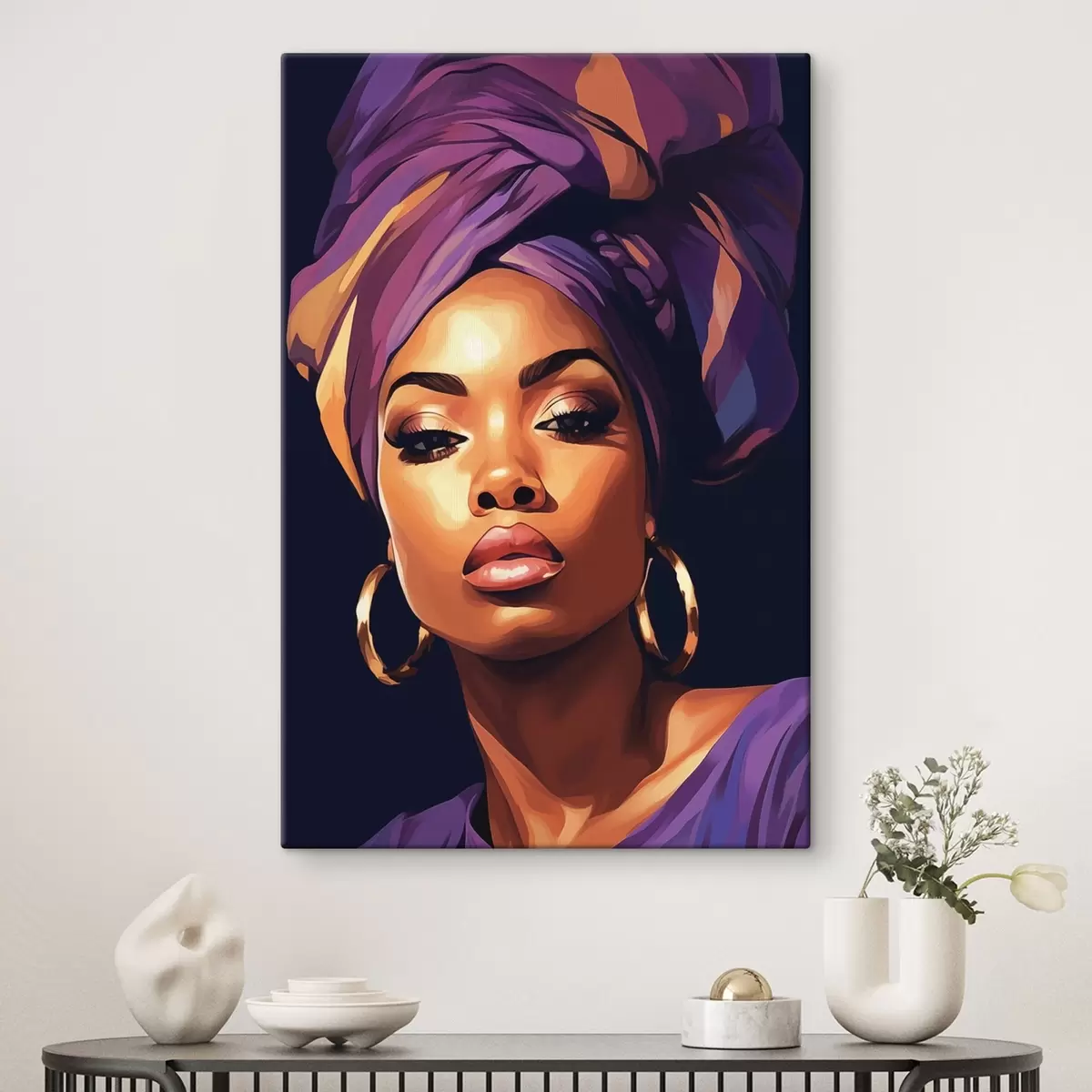 murales de pared Retrato de niña s44571