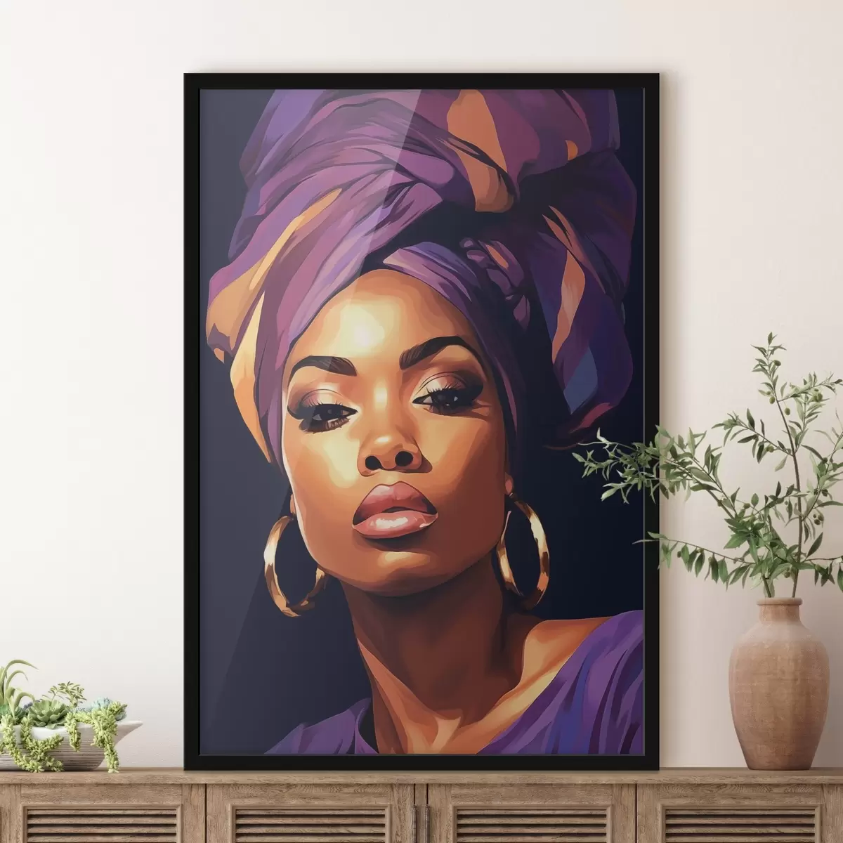 Poster Retrato de niña f44571