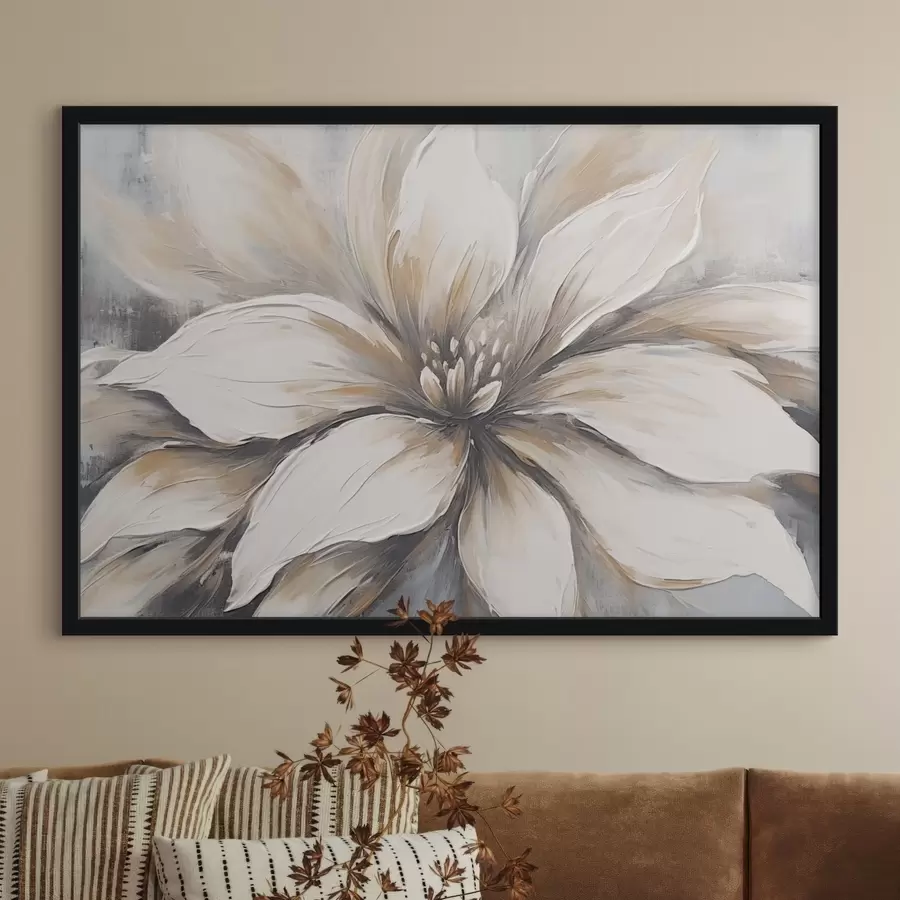 murales de pared Flor grande f44580