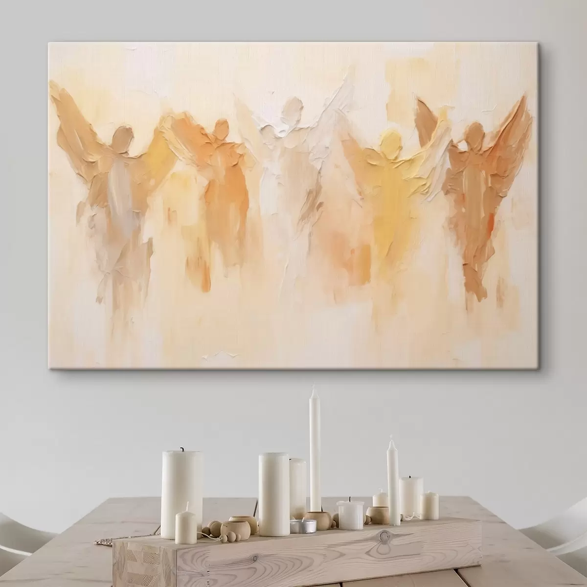 murales de pared Resumen de Ángeles s44595