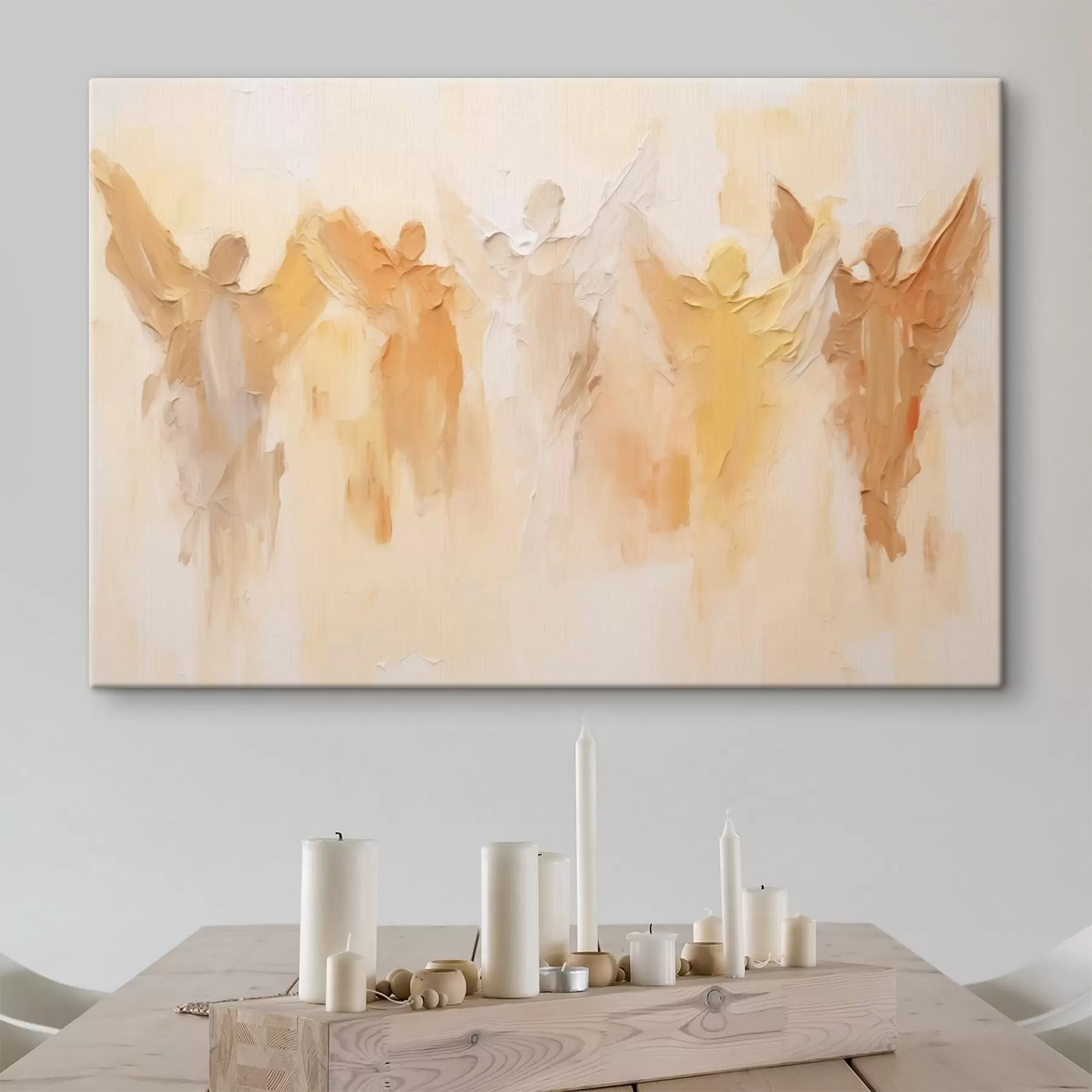 murales de pared Resumen de Ángeles s44595