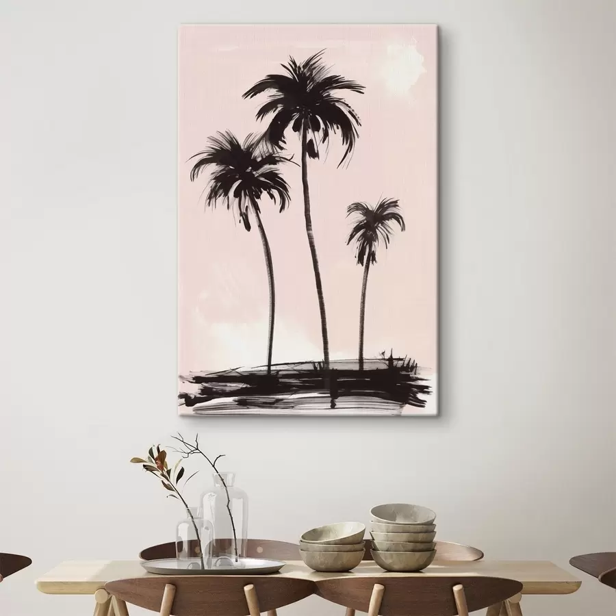 murales de pared Palmeras minimalismo s44598