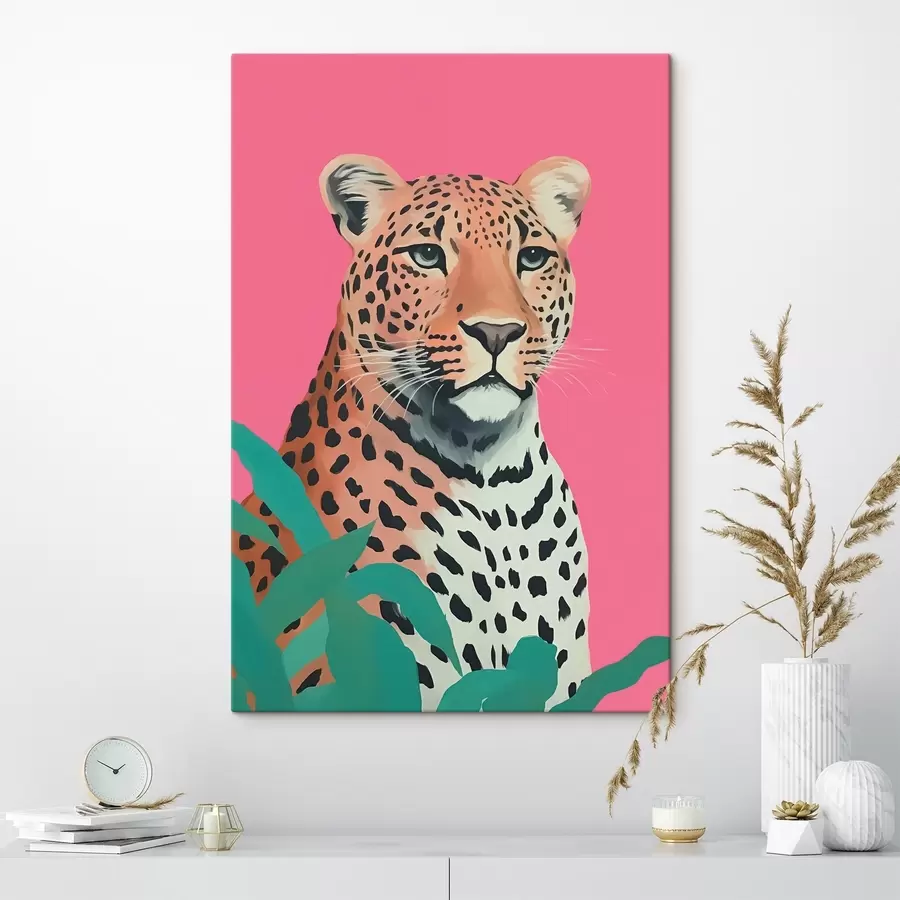 murales de pared Leopardo s44636