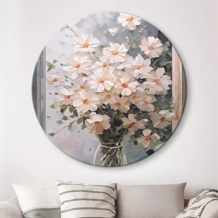 murales de pared Flores delicadas en un jarrón r44651