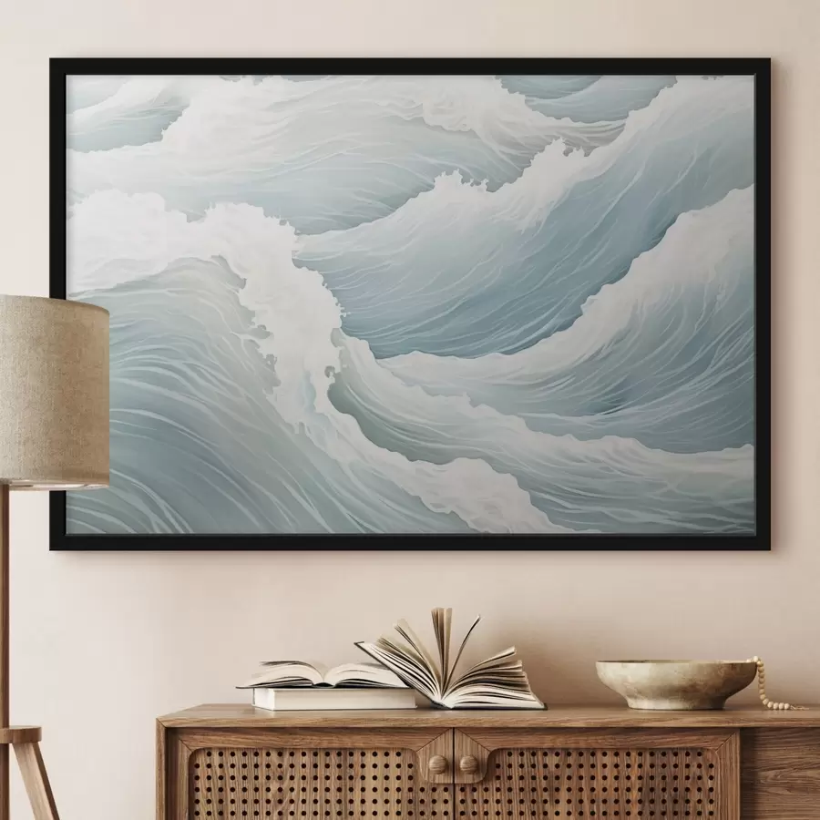 murales de pared Olas f44646