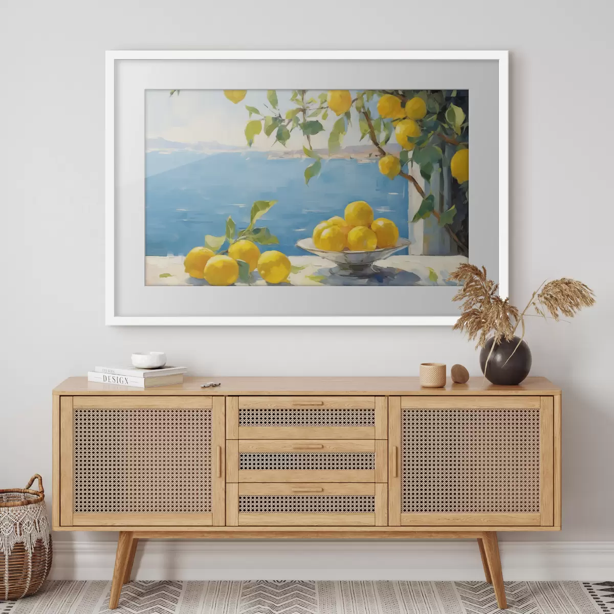 Poster Limones contra el mar f44649