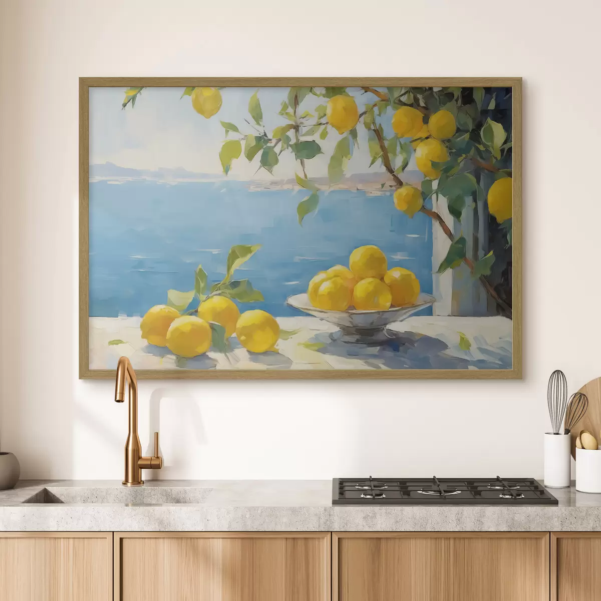 Poster Limones contra el mar f44649