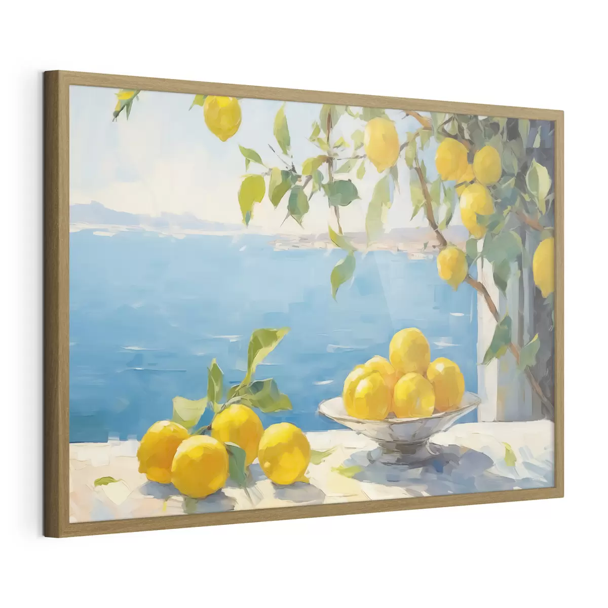 Poster Limones contra el mar f44649