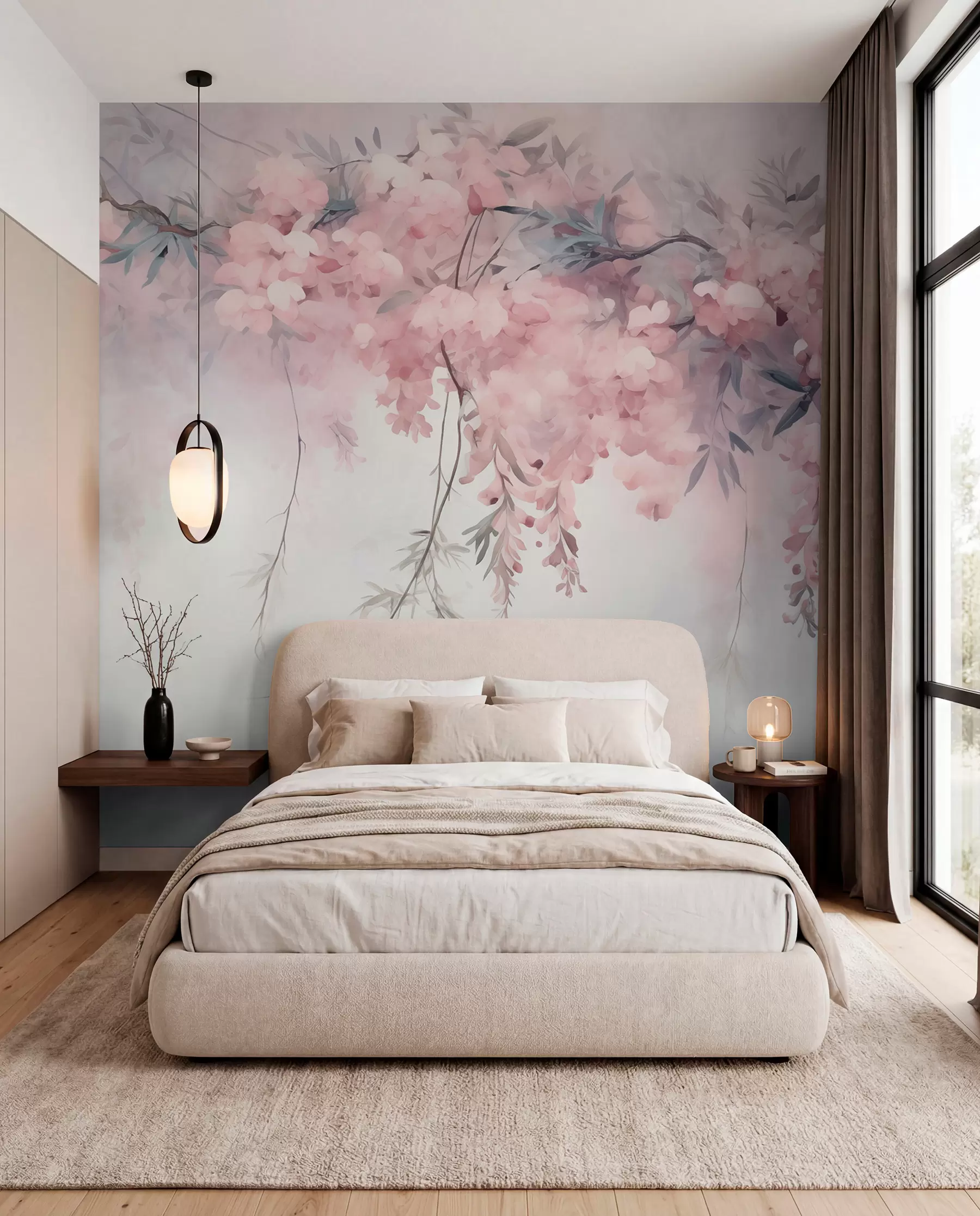murales de pared Sucursal de primavera w09172v2
