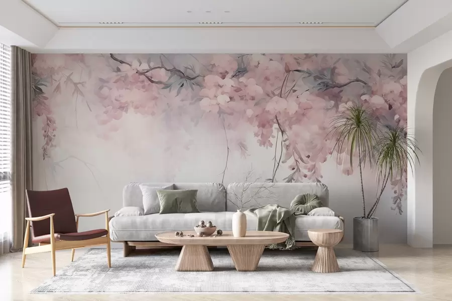 murales de pared Sucursal de primavera w09172v2