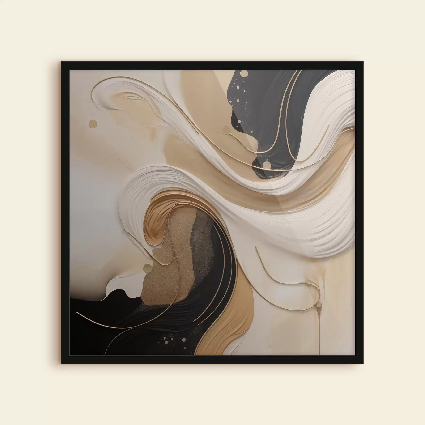 murales de pared Olas de color f44659