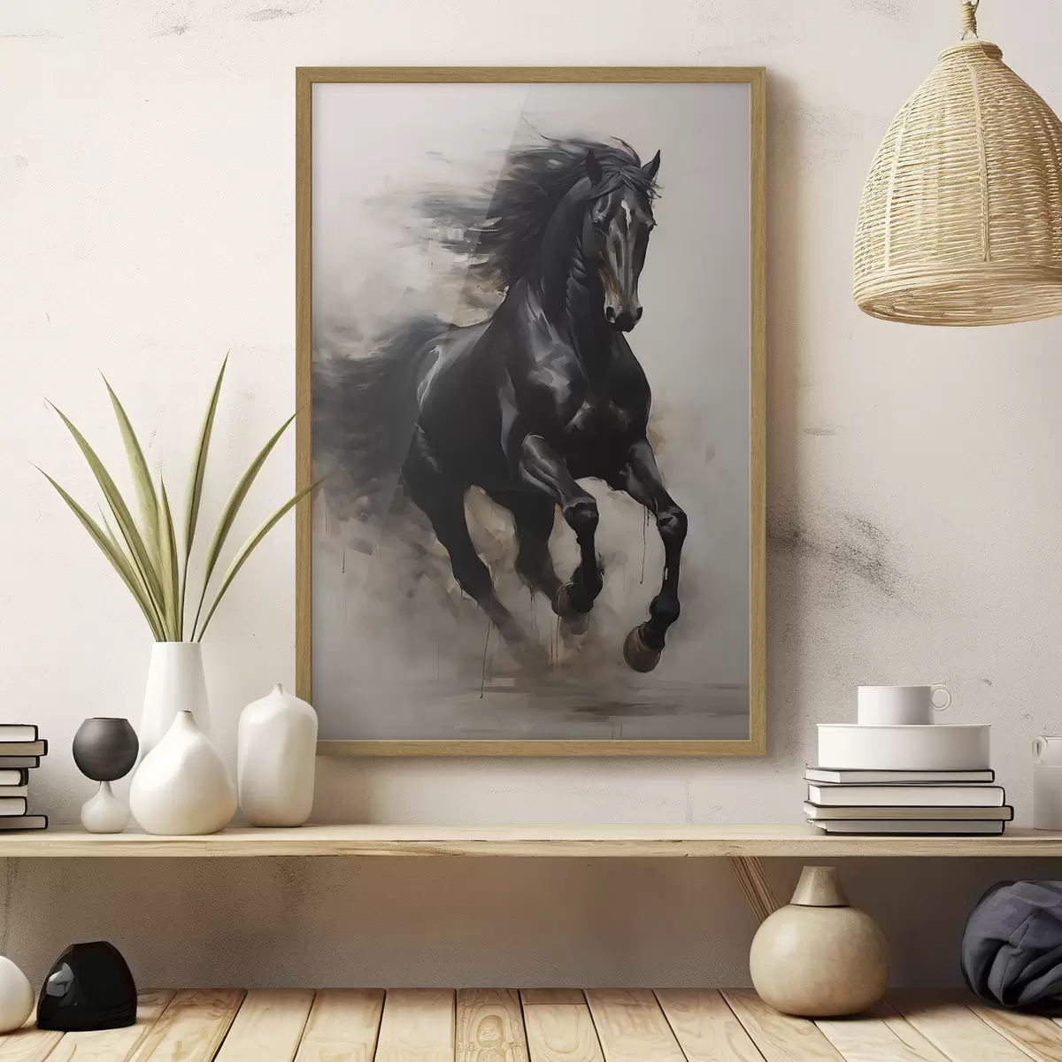 Poster Caballo en movimiento f44661