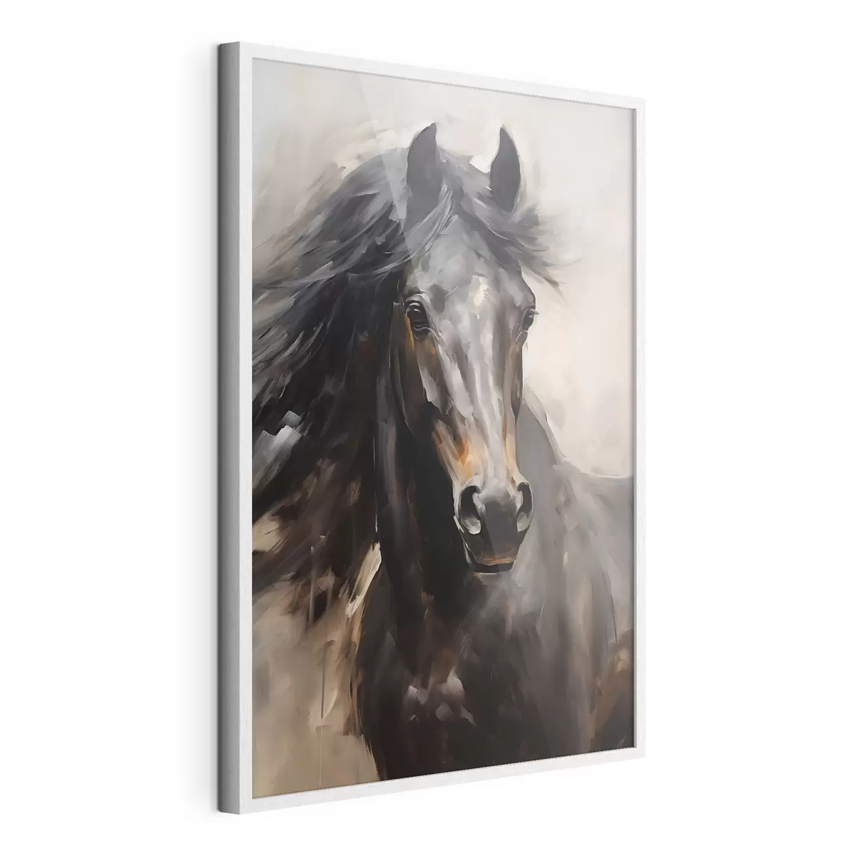 Poster Caballo negro f44662