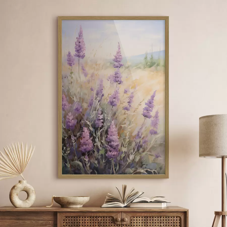 murales de pared Flor de lavanda f44664