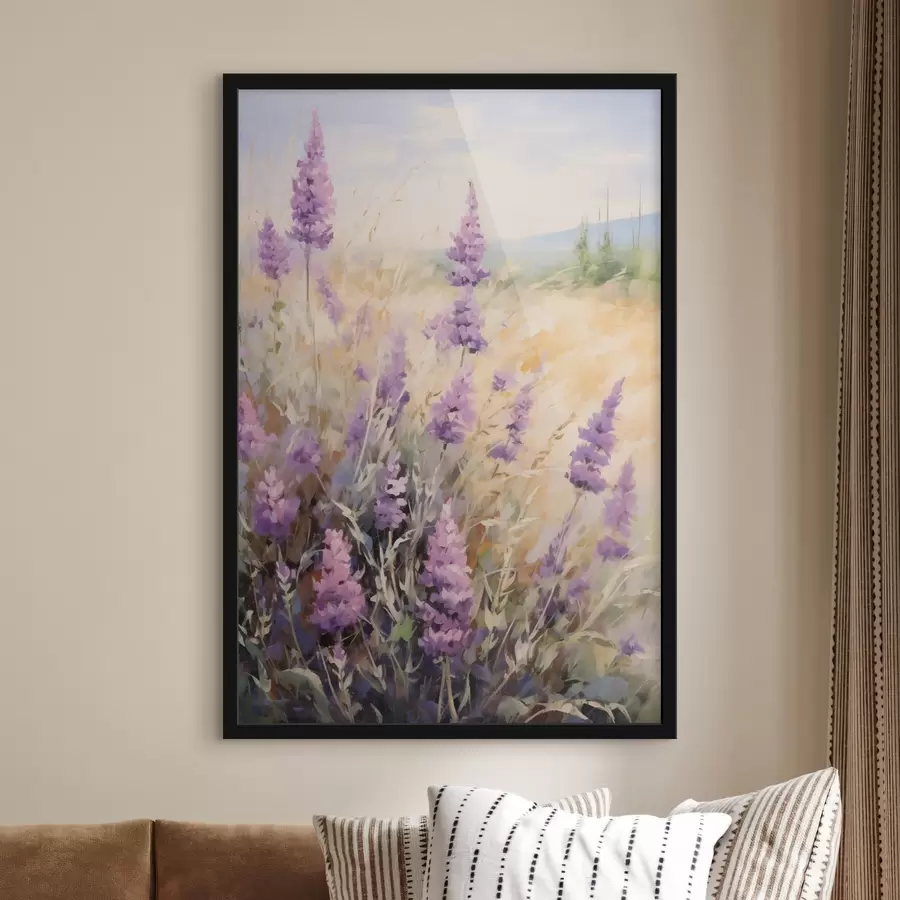 murales de pared Flor de lavanda f44664