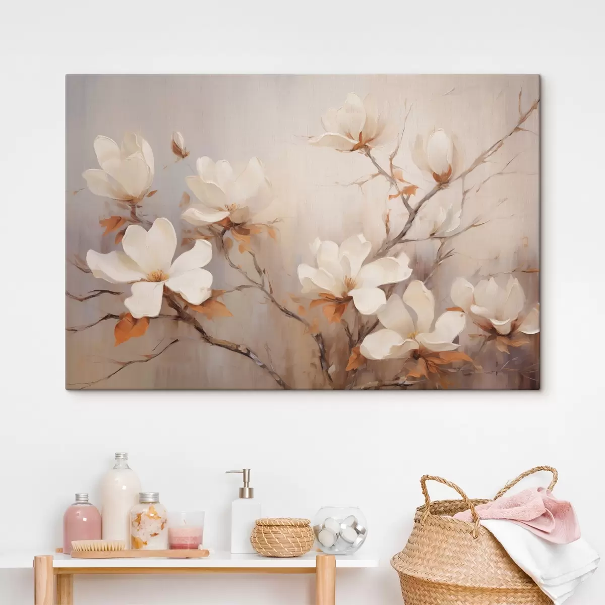 murales de pared Flor de magnolia s44658