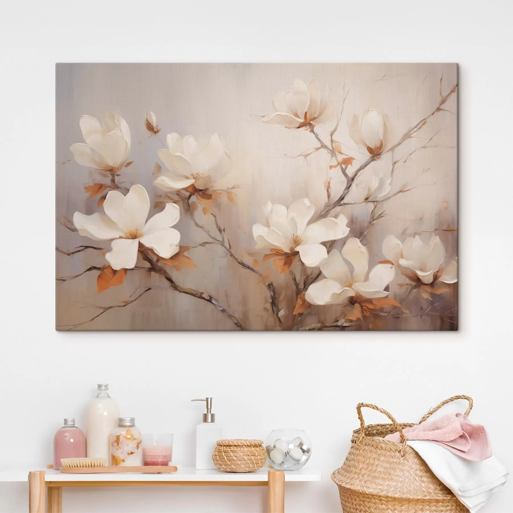 murales de pared Flor de magnolia s44658