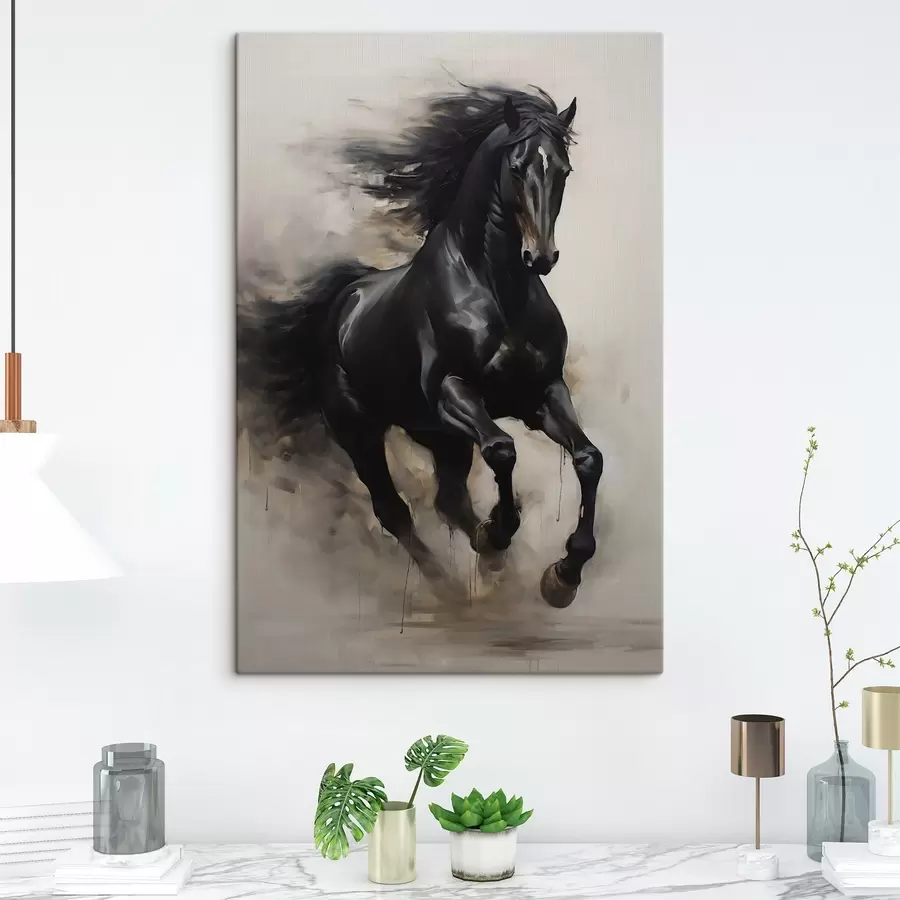murales de pared Caballo en movimiento s44661