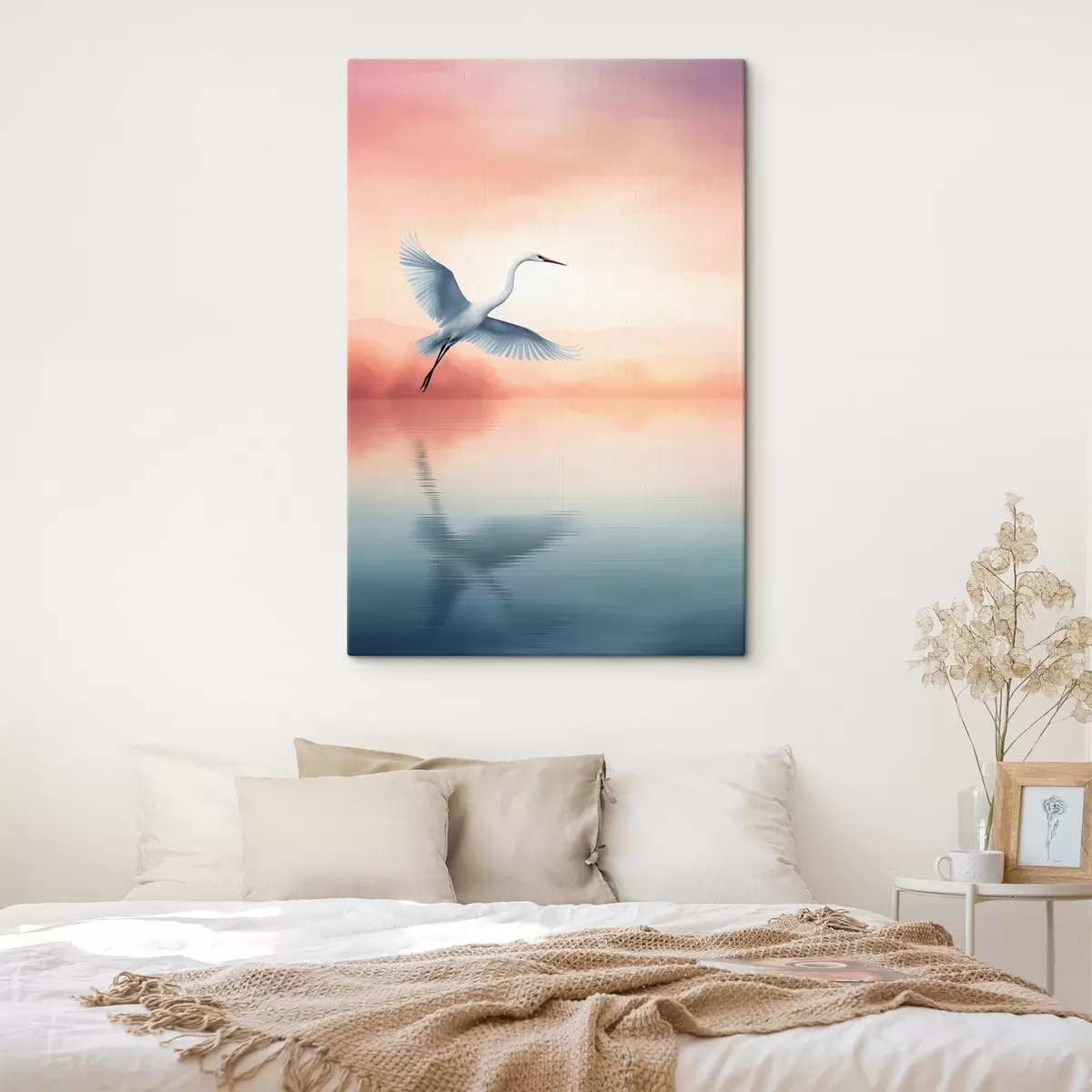 murales de pared Grulla en el cielo s44677