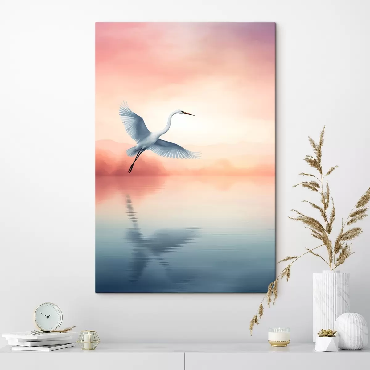 murales de pared Grulla en el cielo s44677