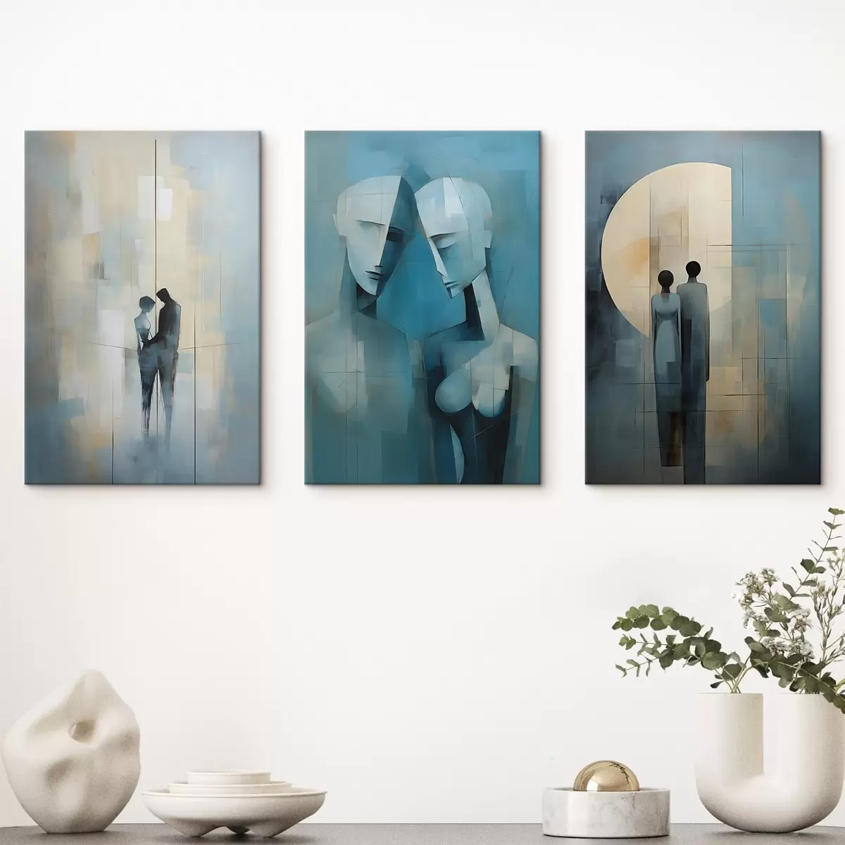 murales de pared Cercanía en el silencio m00457