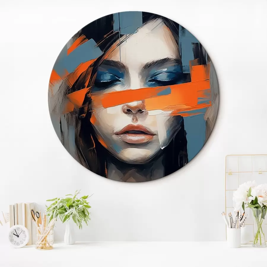 murales de pared Rostro femenino r44686