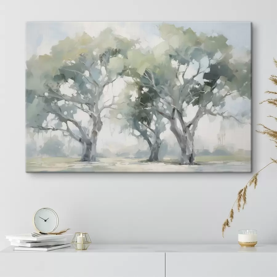 murales de pared Pintura imitación roble s44695