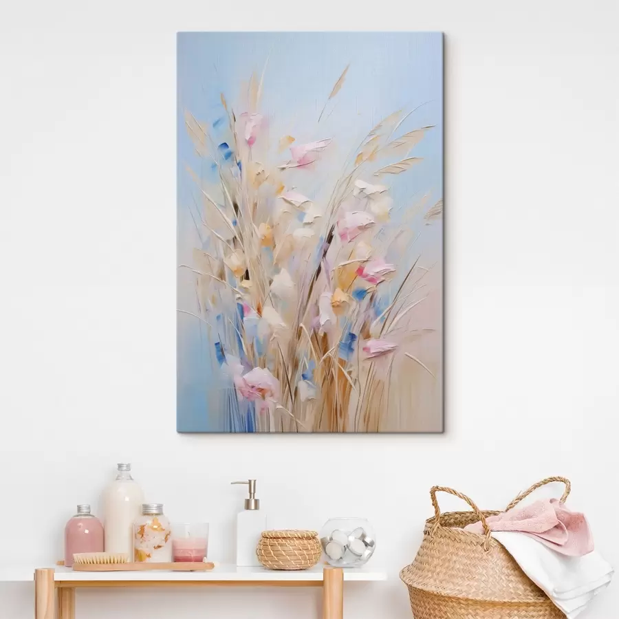 murales de pared Pintura imitación hierba s44696