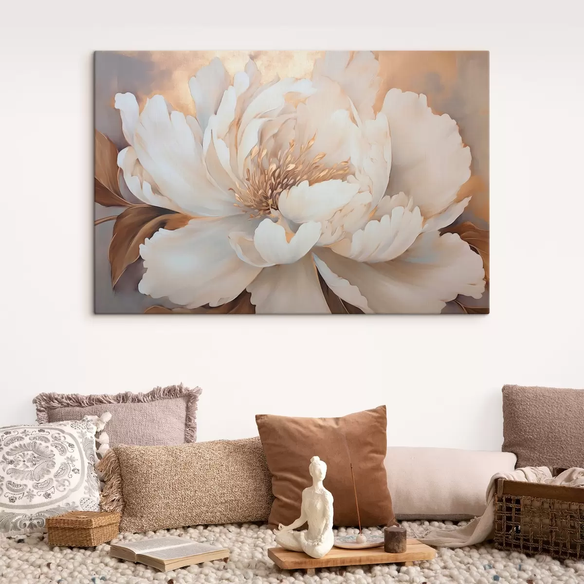 murales de pared Peonía grande s44705