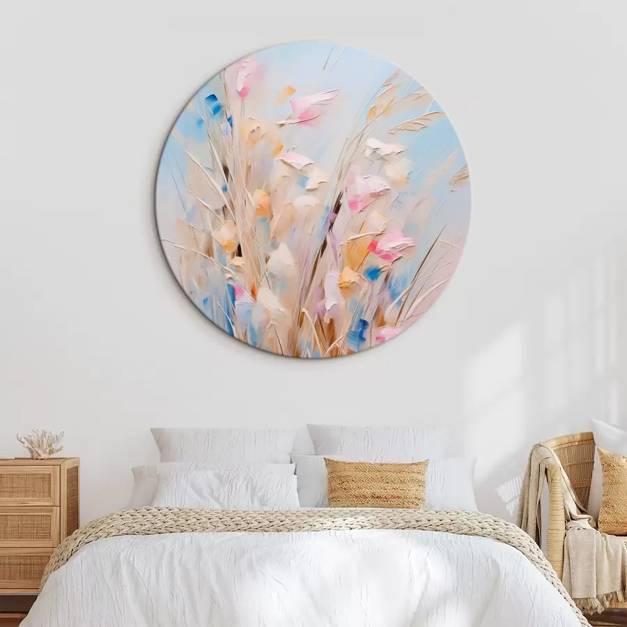 murales de pared Pintura imitación hierba r44696