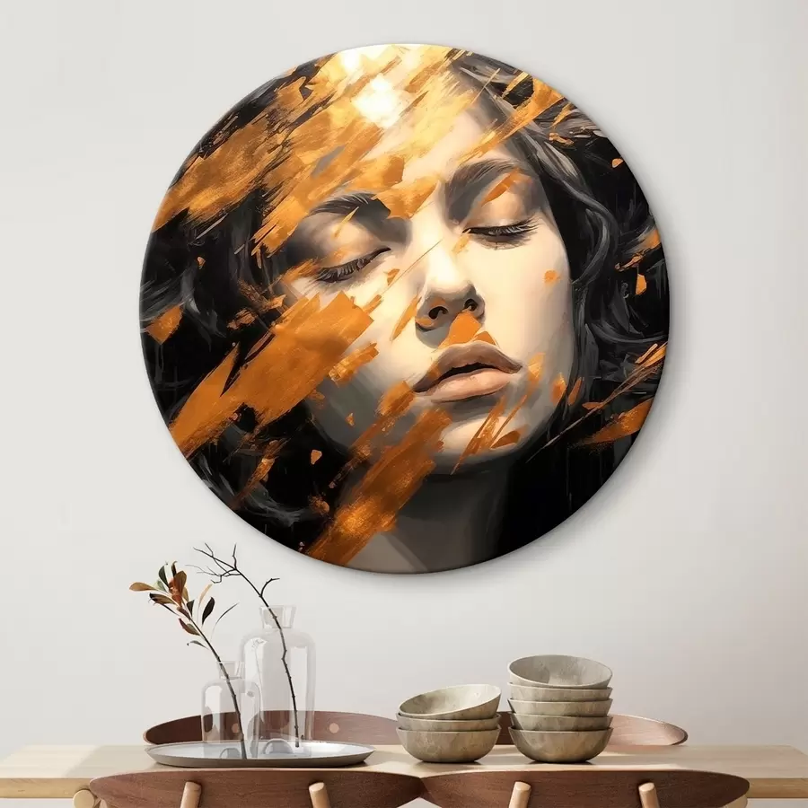 murales de pared Retrato abstracto r44703