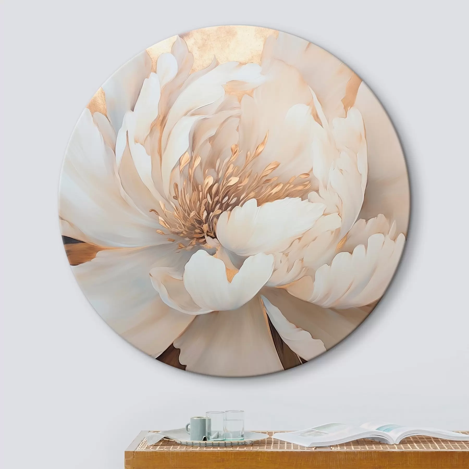 murales de pared Peonía grande r44705