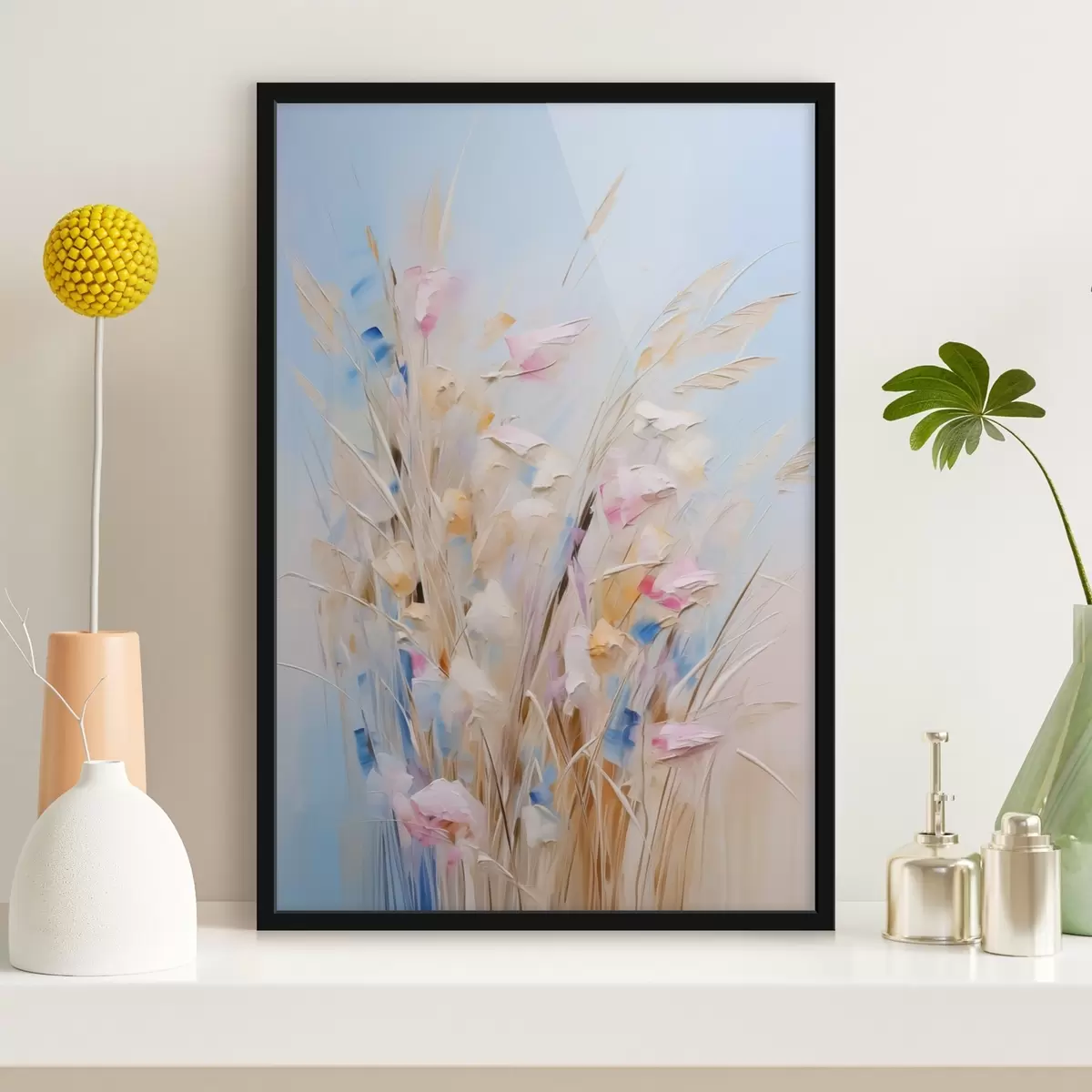 Poster Pintura imitación hierba f44696