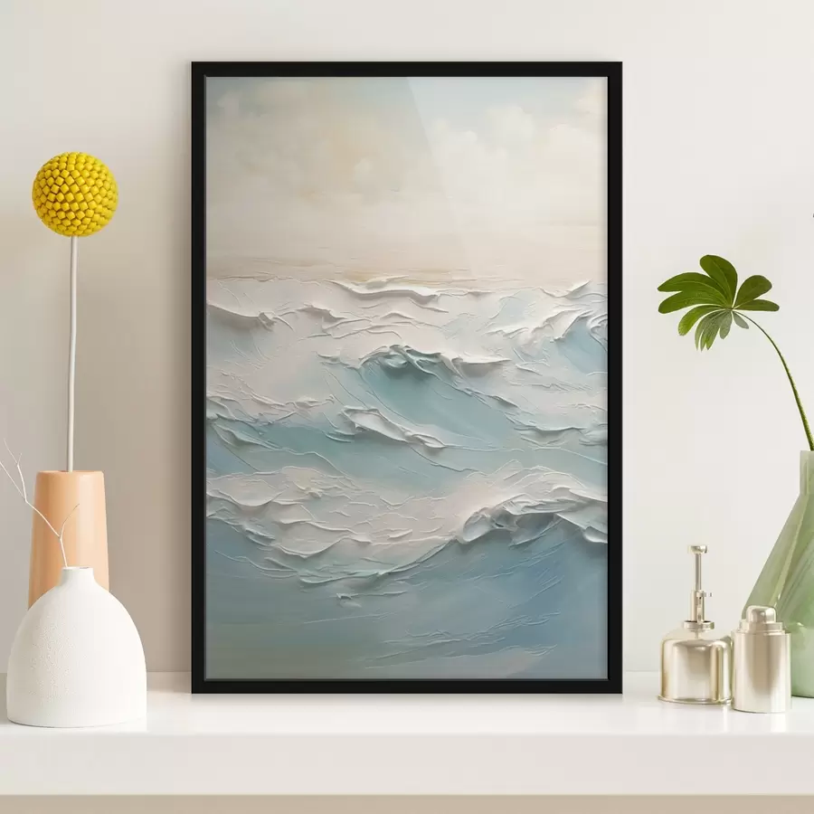 murales de pared Pintura imitación mar f44709