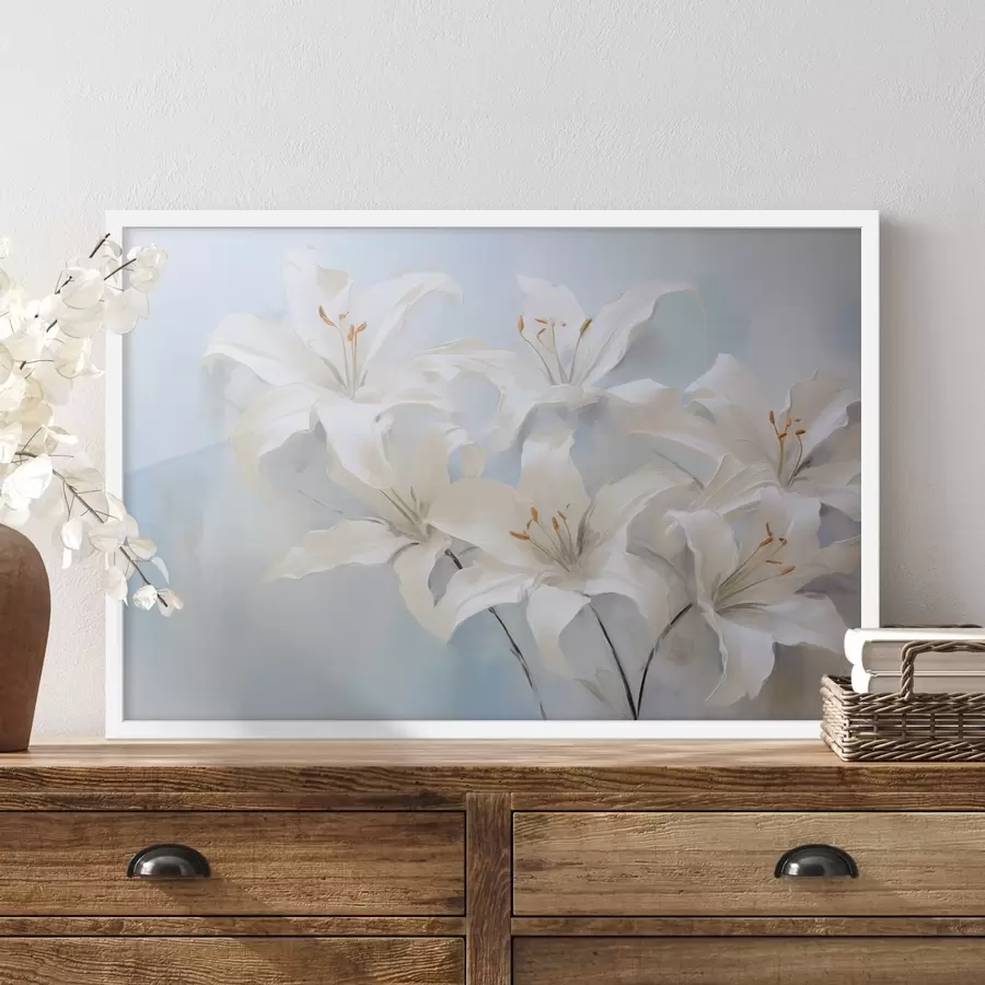 murales de pared Lirios f44710