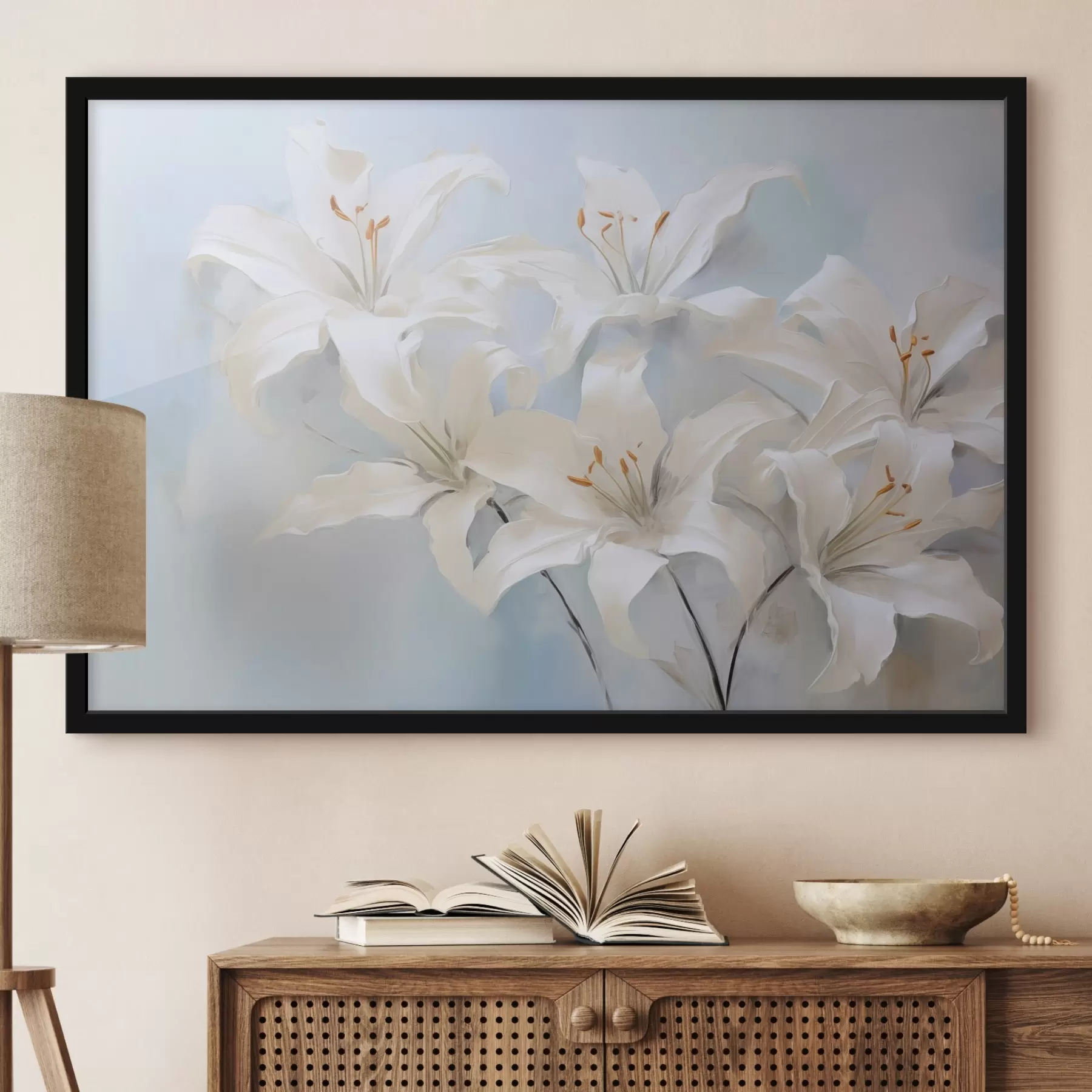 murales de pared Lirios f44710