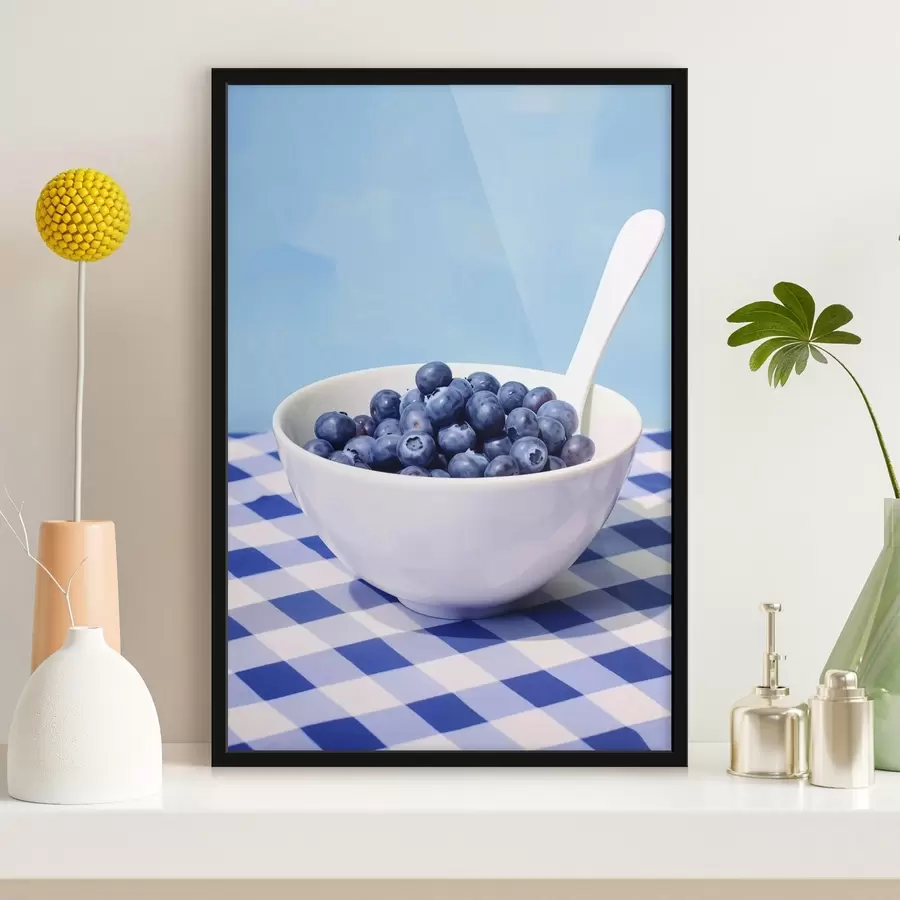 murales de pared Un bol de arándanos f44737