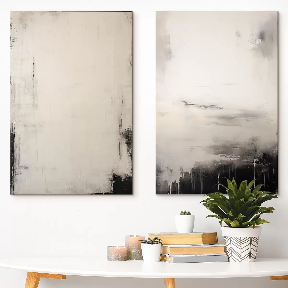 murales de pared Tonos monocromos m00461