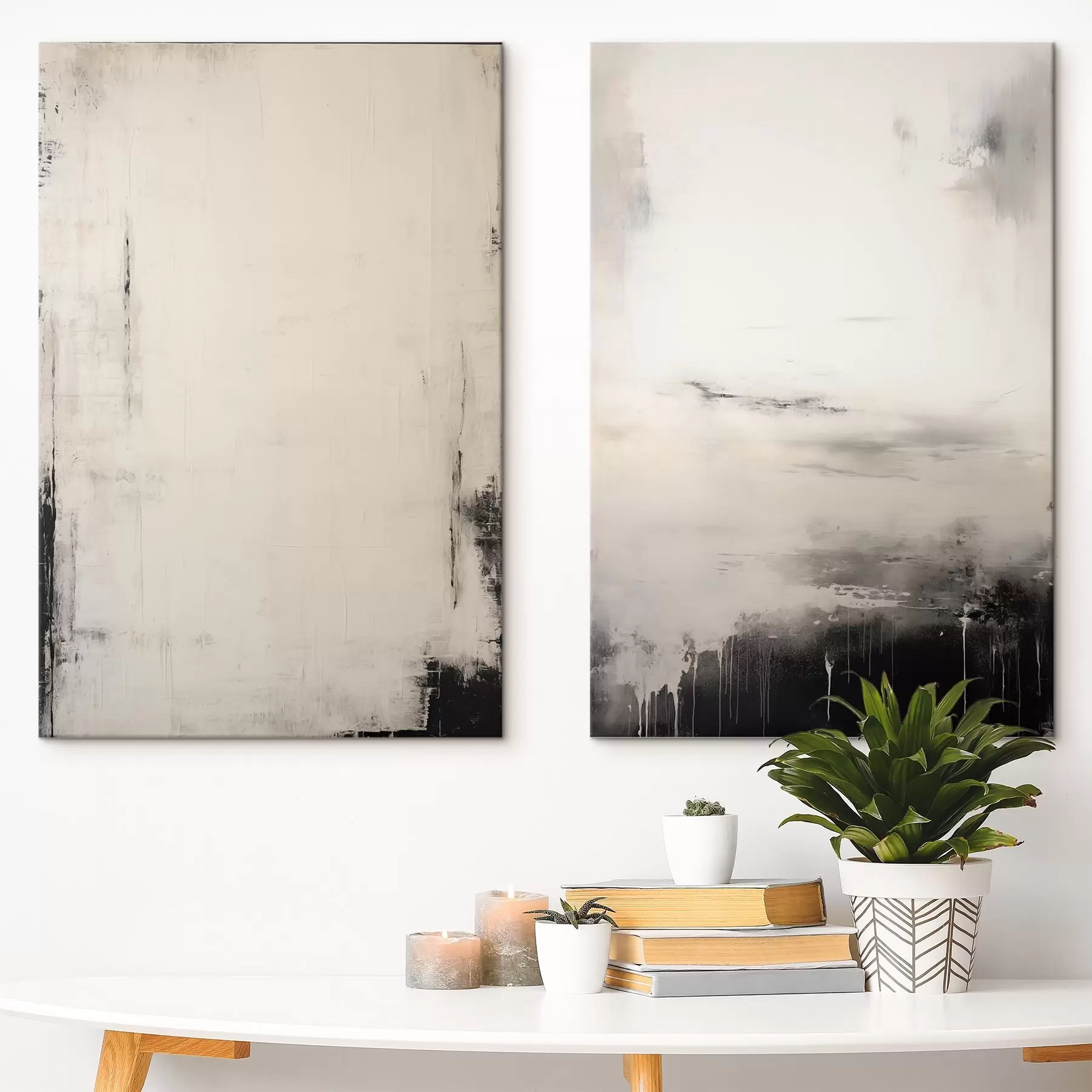 murales de pared Tonos monocromos m00461