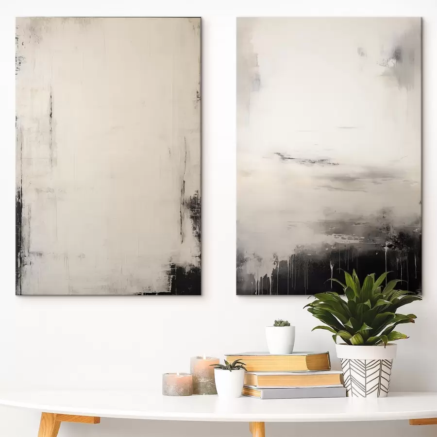 murales de pared Tonos monocromos m00461