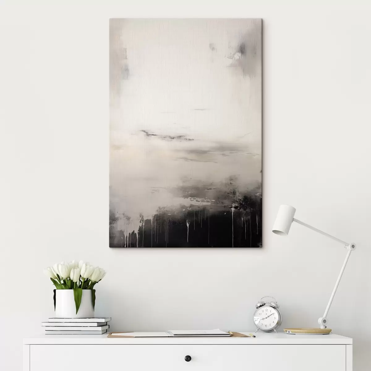 murales de pared Superficie brillante con bordes sombreados s44742