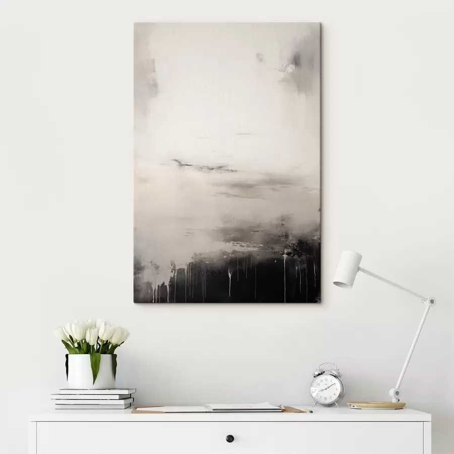 murales de pared Superficie brillante con bordes sombreados s44742