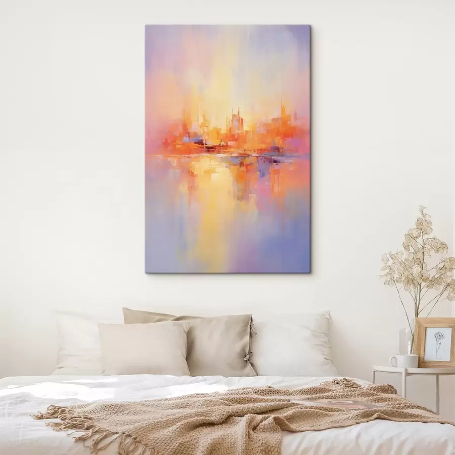 murales de pared Pinceladas multicolores s44743